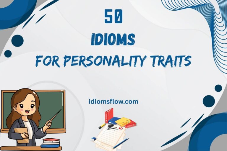 idioms for personality traits