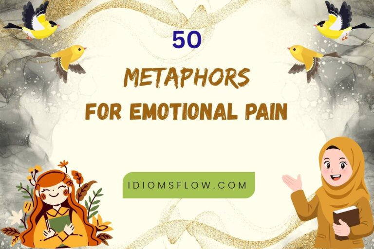 metaphors for emotional pain